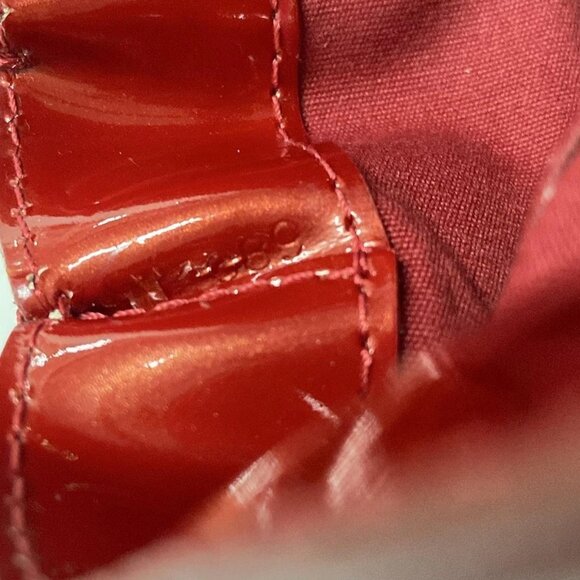 Auth LOUIS VUITTON Wilshire PM M93642 Pomme d'Amour Monogram Vernis - MI1089 - Picture 4 of 9